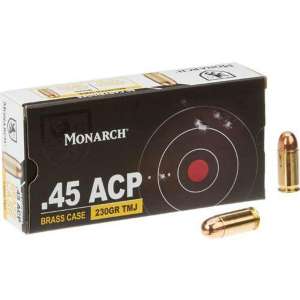 Monarch 45 Auto FMJ 230-Grain Pistol Ammunition