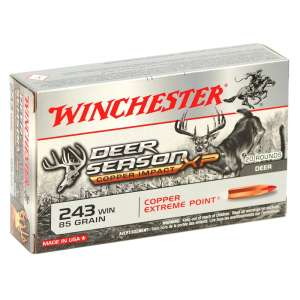 Winchester Deer Season XP 243 Win 85-Grain Rifle Ammunition