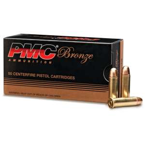 PMC Bronze FMJ 38 Special 132-Grain Pistol Ammunition