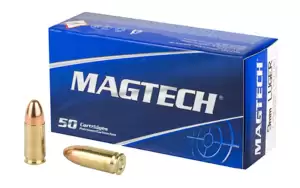 Magtech FMJ 9mm 124-Grain Handgun Ammunition