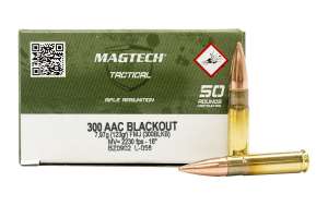 Magtech 300 Blackout 123-Grain Rifle Ammunition - 50 Rounds