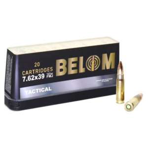 Belom 7.62x39 FMJ 123-Grain Rifle Ammunition