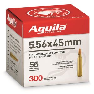 Aguila Ammunition 5.56 NATO 55-Grain Centerfire Rifle Ammunition - 300 Rounds