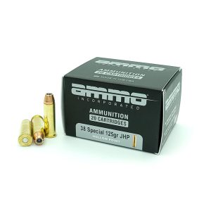 Ammo Inc 38 Special 125-Grain JHP Handgun Ammunition