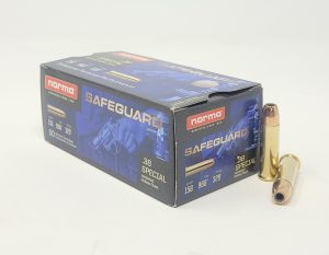 Norma Safeguard 38 Special 158-Grain JHP Handgun Ammunition